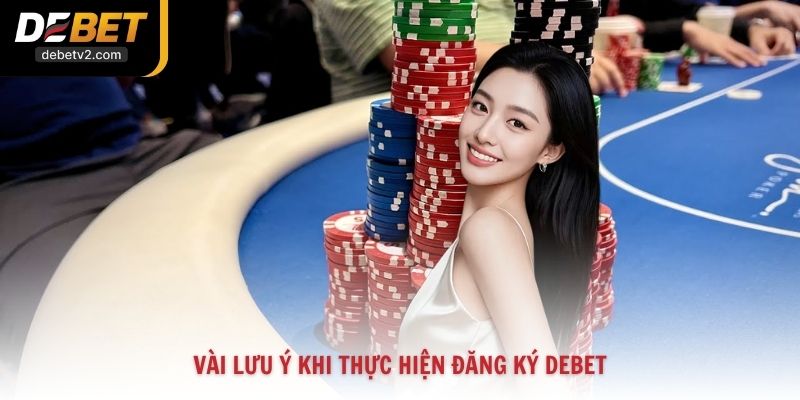 Vài lưu ý khi thực hiện đăng ký Debet